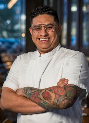 Chef Henry Tapia created the menu for the Becomers Brunch at Epicurean Hotel Atlanta.