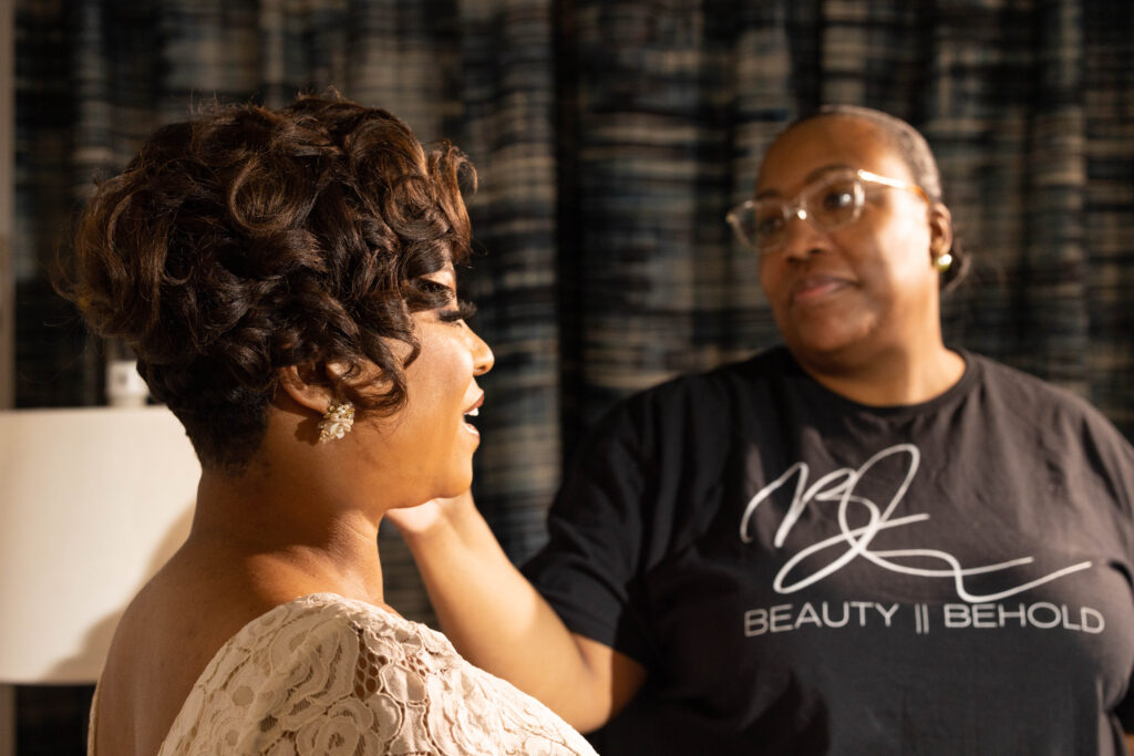 Photography: Love in Motion Photography
Venue: Starling Atlanta
Makeup Artist: Beauty 2 Behold; Jamillah